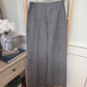 Armani Collezioni Gray linenTrousers